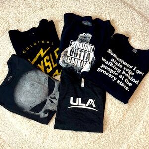 Graphic Tee Shirt Bundle - Size XL